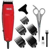 WAHL - Máquina De Cortar Cabello EASY CUT Acero Inox - Rojo